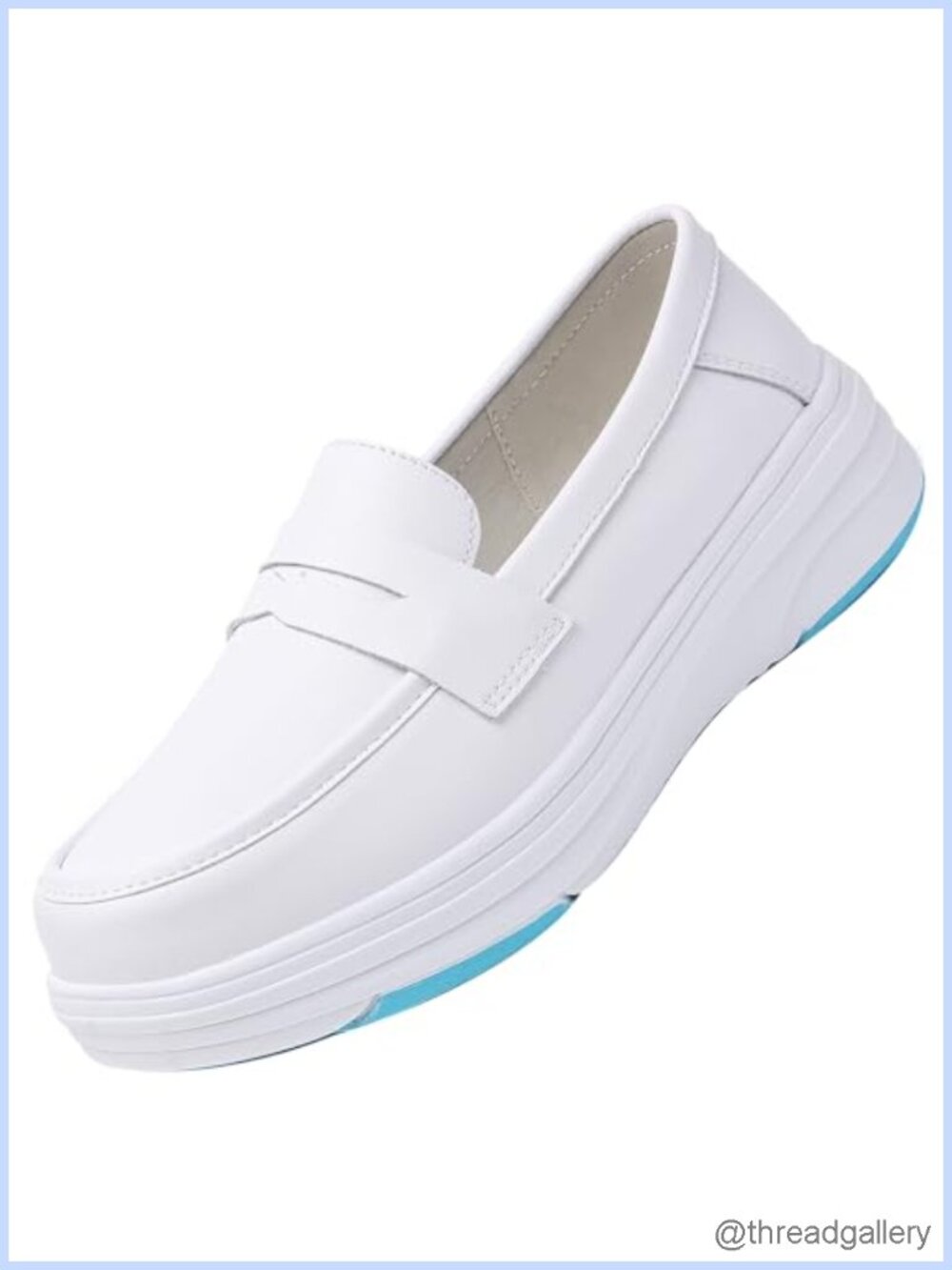 Women's Nurse Shoes Slip On Loafers Anti Slip Lightweight Work Shoes